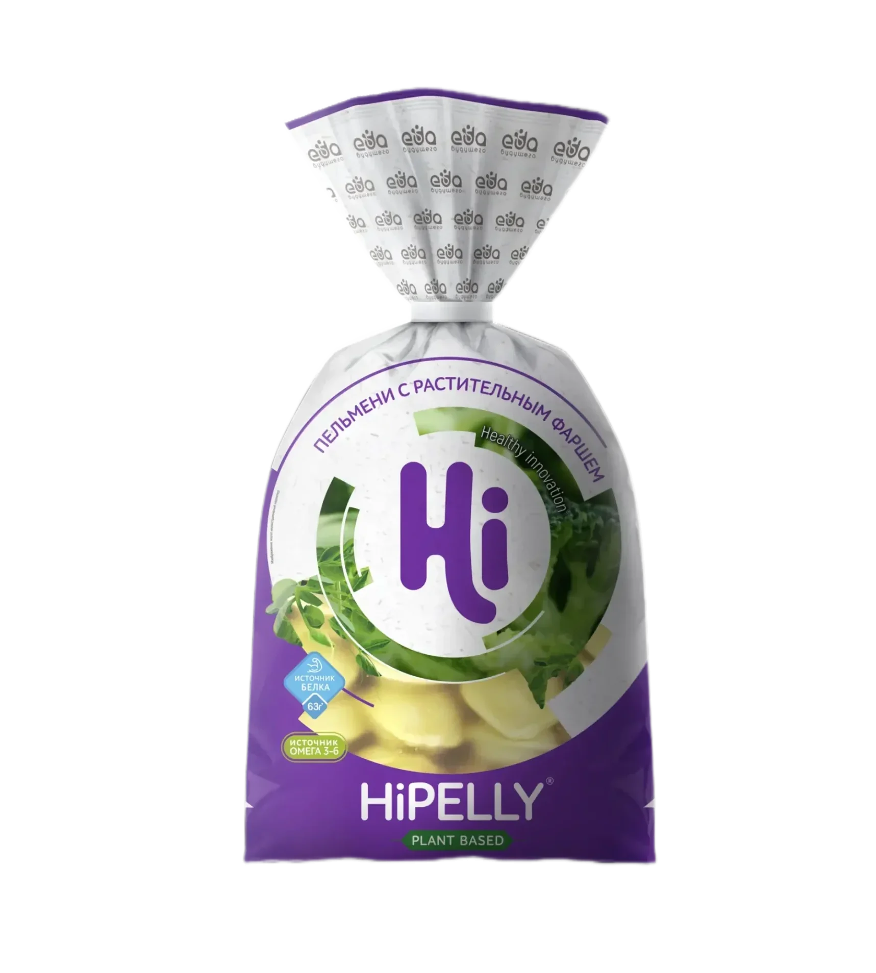 HiPelly растительные пельмени Hi, 700 г